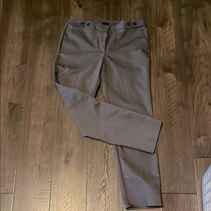 Ann Taylor Gray Straight Leg Pants